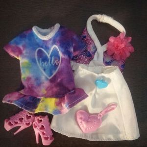 Cute Barbie Purple & Pink Mix N Match Outfit